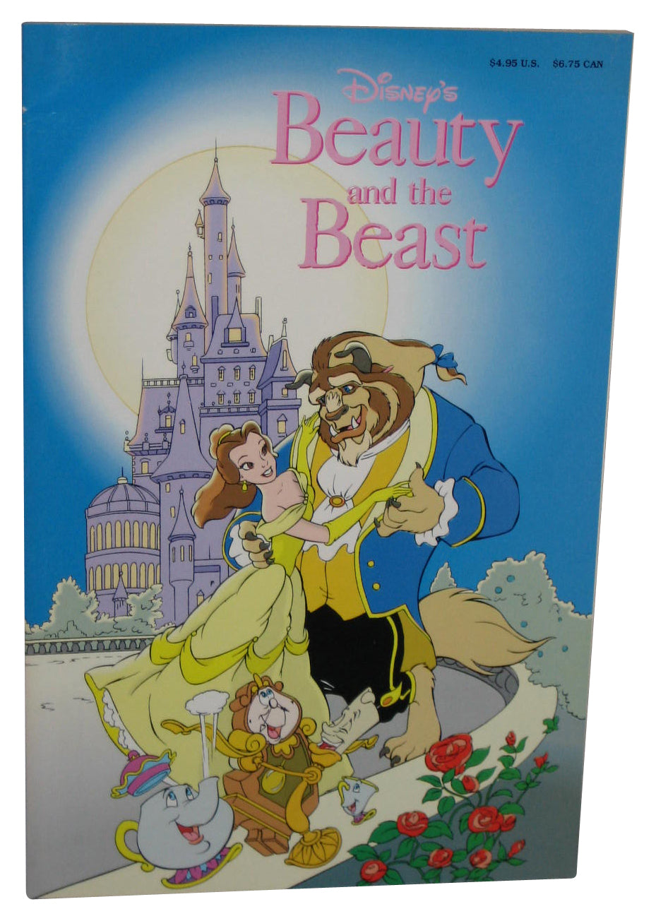 Disney Beauty And The Beast Movie Adaptation (1991) Paperback Book