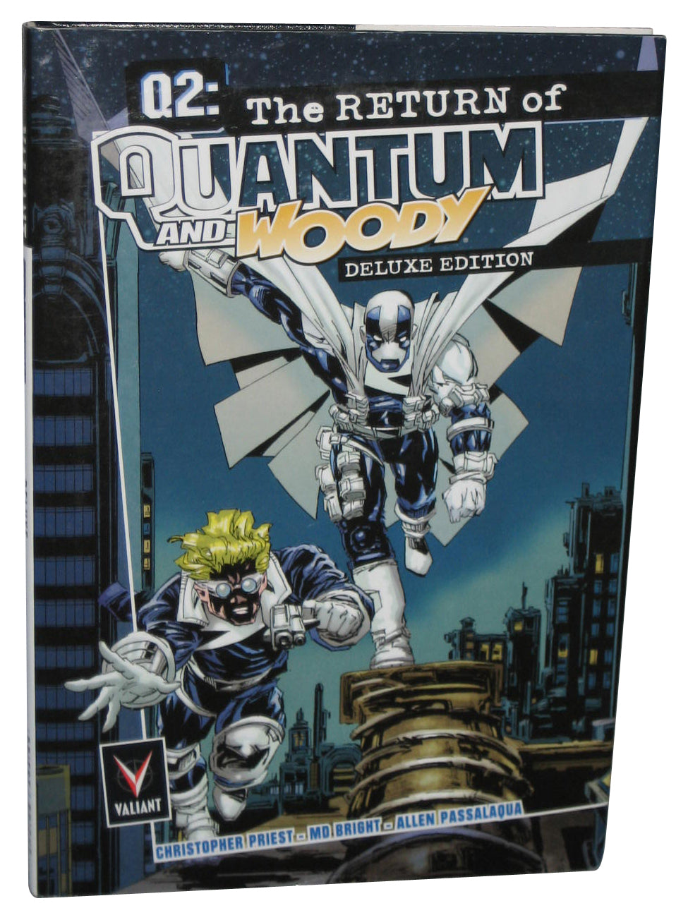 Q2 The Return of Quantum and Woody Deluxe (2015) Valiant Hardcover Book