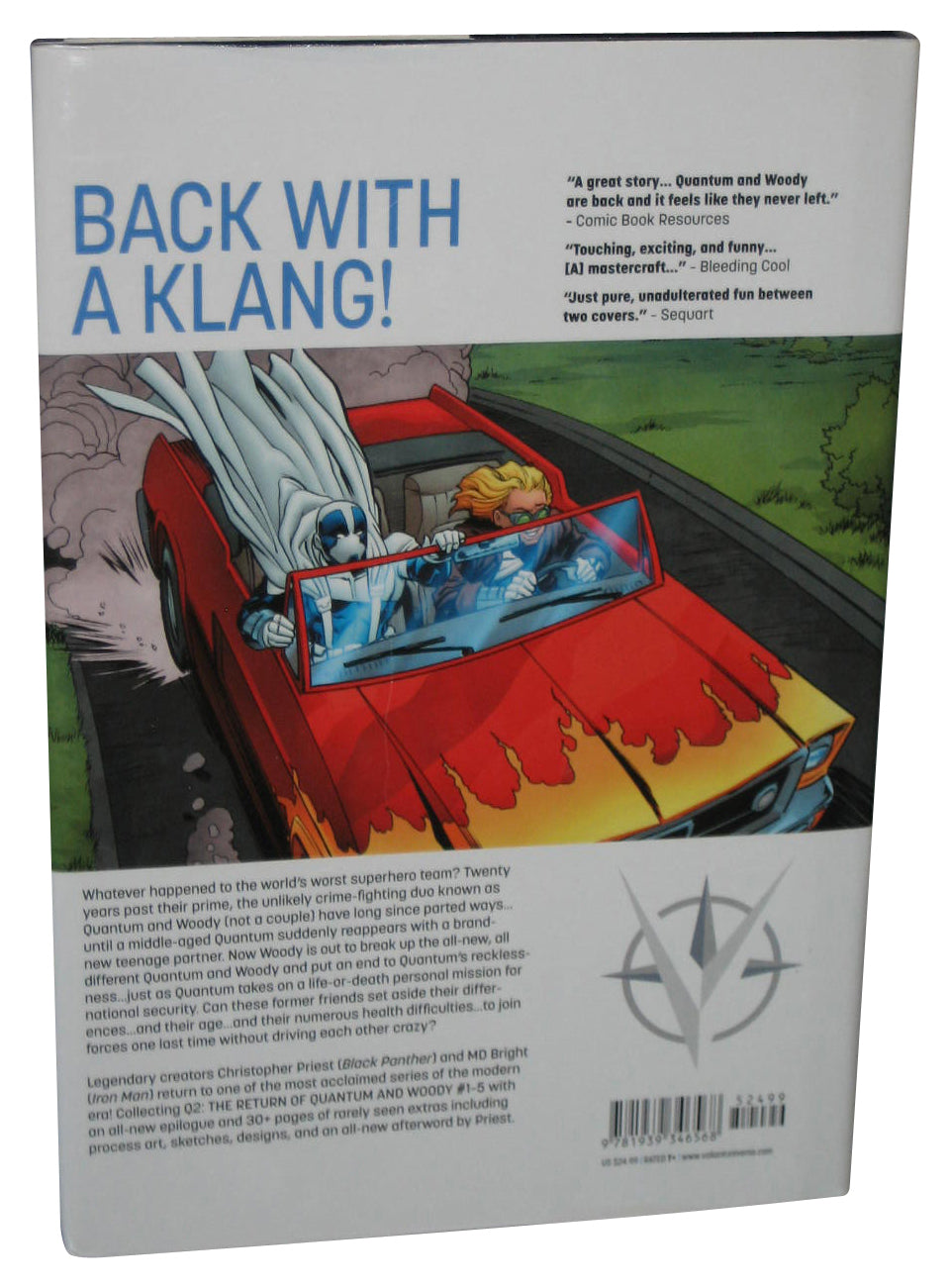 Q2 The Return of Quantum and Woody Deluxe (2015) Valiant Hardcover Book