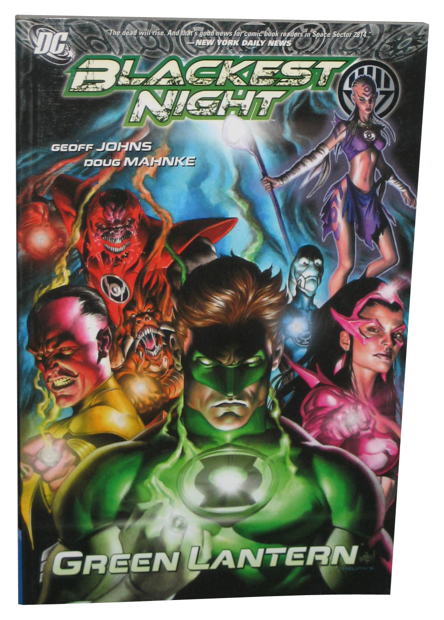 DC Comics Blackest Night Rise of The Black Lanterns (2011) Paperback Book