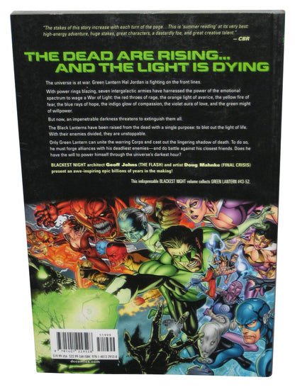 DC Comics Blackest Night Rise of The Black Lanterns (2011) Paperback Book