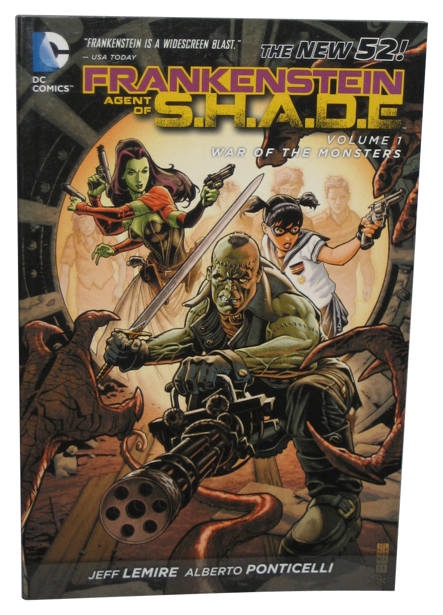 DC Comics The New 52 Frankenstein Agent of S.H.A.D.E. Vol. 1 War of The Monsters (2012) Paperback Book