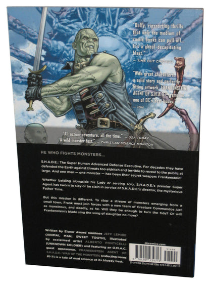 DC Comics The New 52 Frankenstein Agent of S.H.A.D.E. Vol. 1 War of The Monsters (2012) Paperback Book