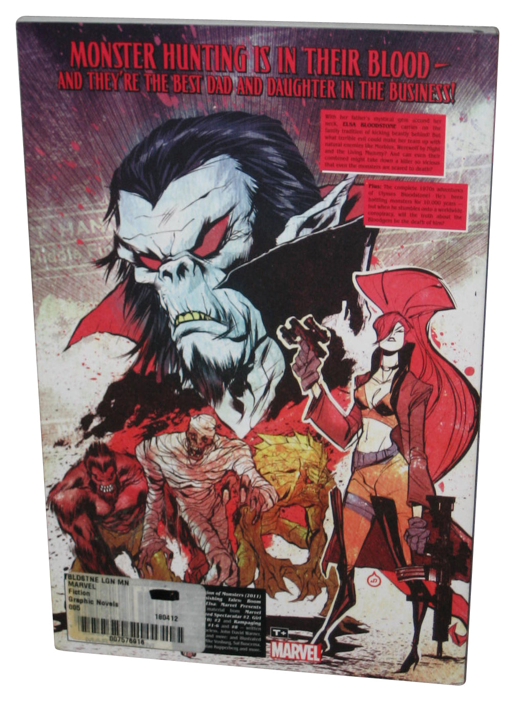 Marvel Comics Bloodstone & The Legion of Monsters (2022) Paperback Book