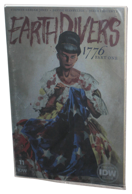 Earthdivers 1776 Part One Convention IDW Exclusive Foil Cover Comic Book #11