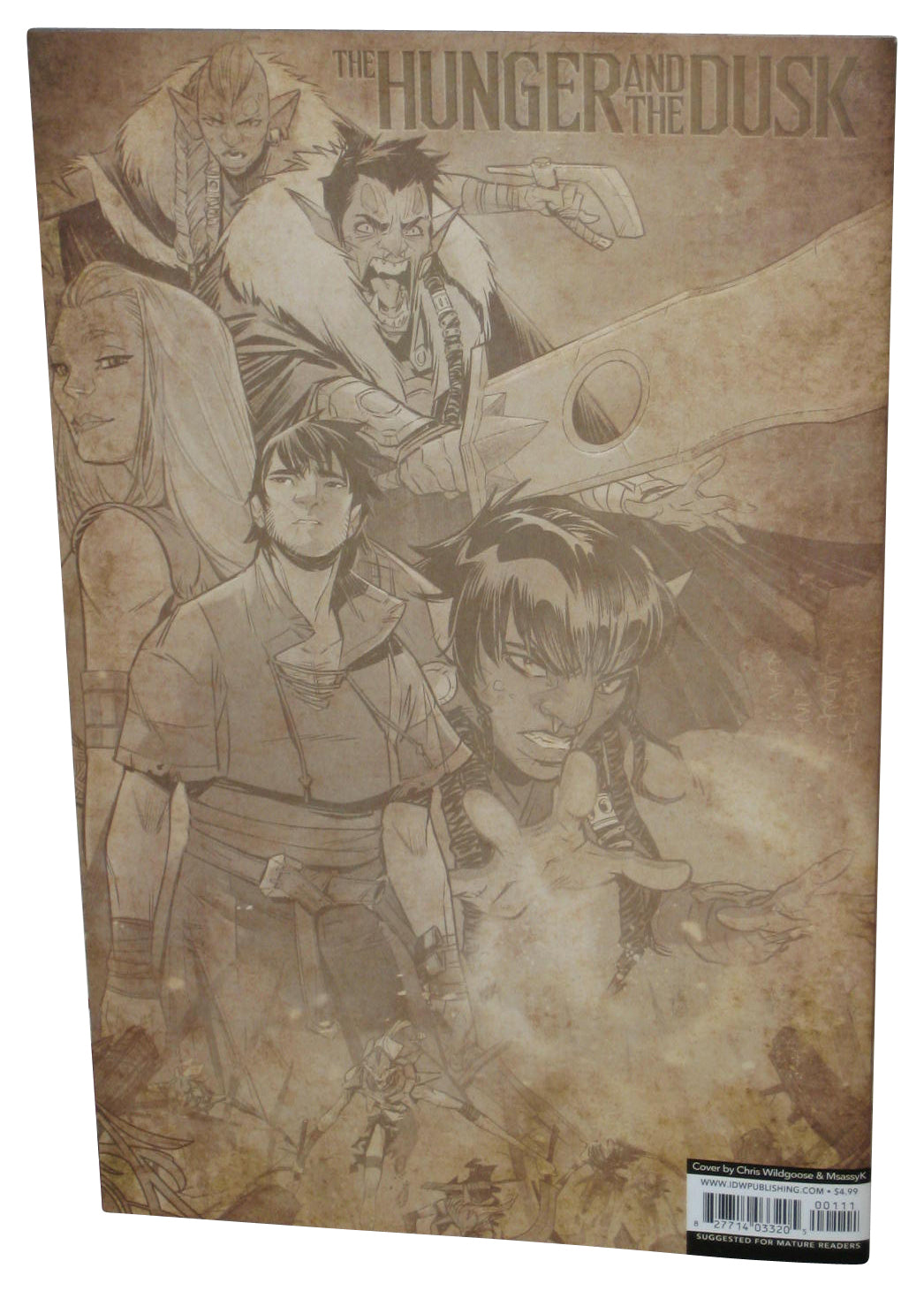 The Hunger And The Dusk Book Two Cover A (2024) IDW Comic Book #1