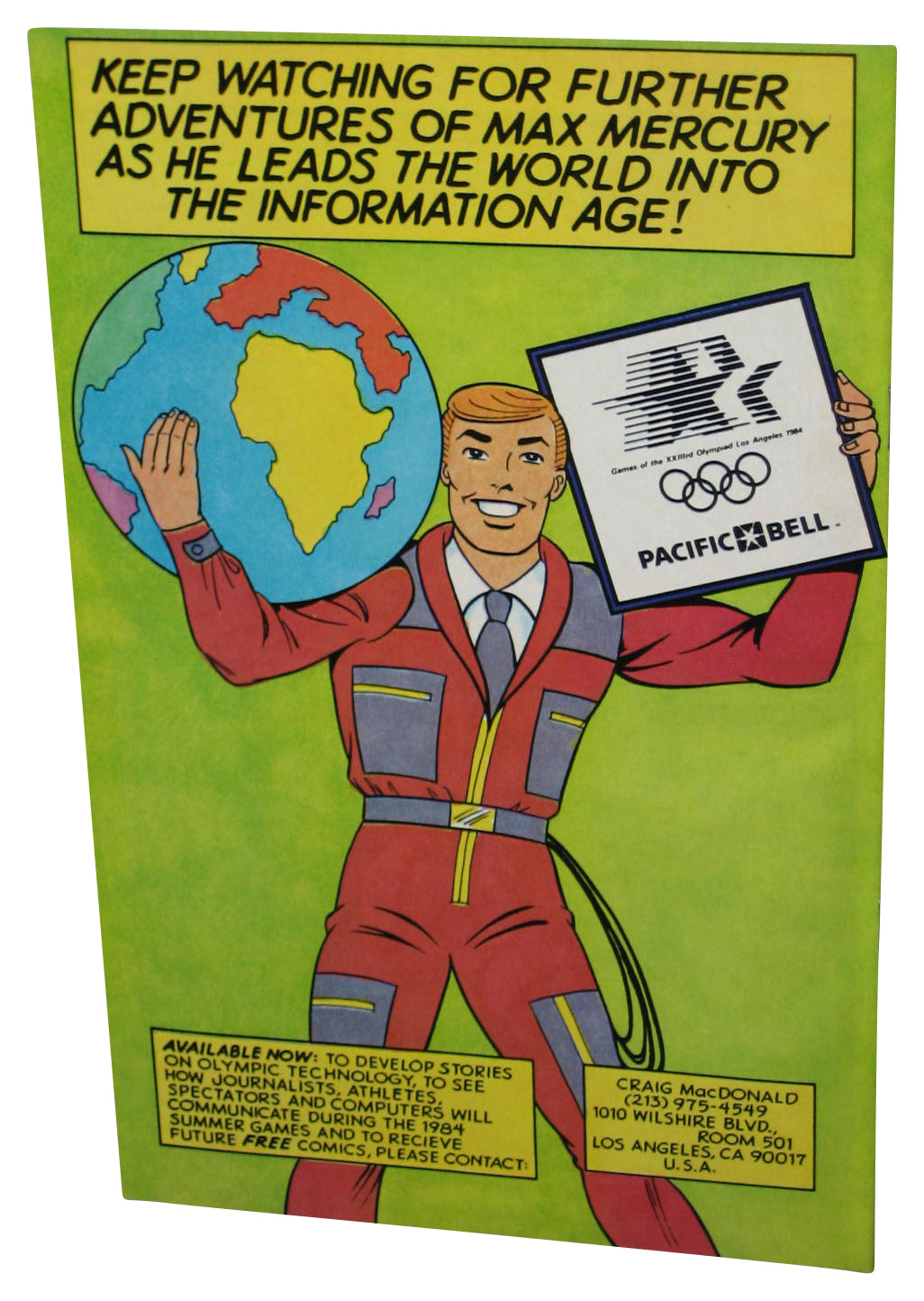 Getting The Olympics Story Trina Robbins 1984 Pacific Comic Book