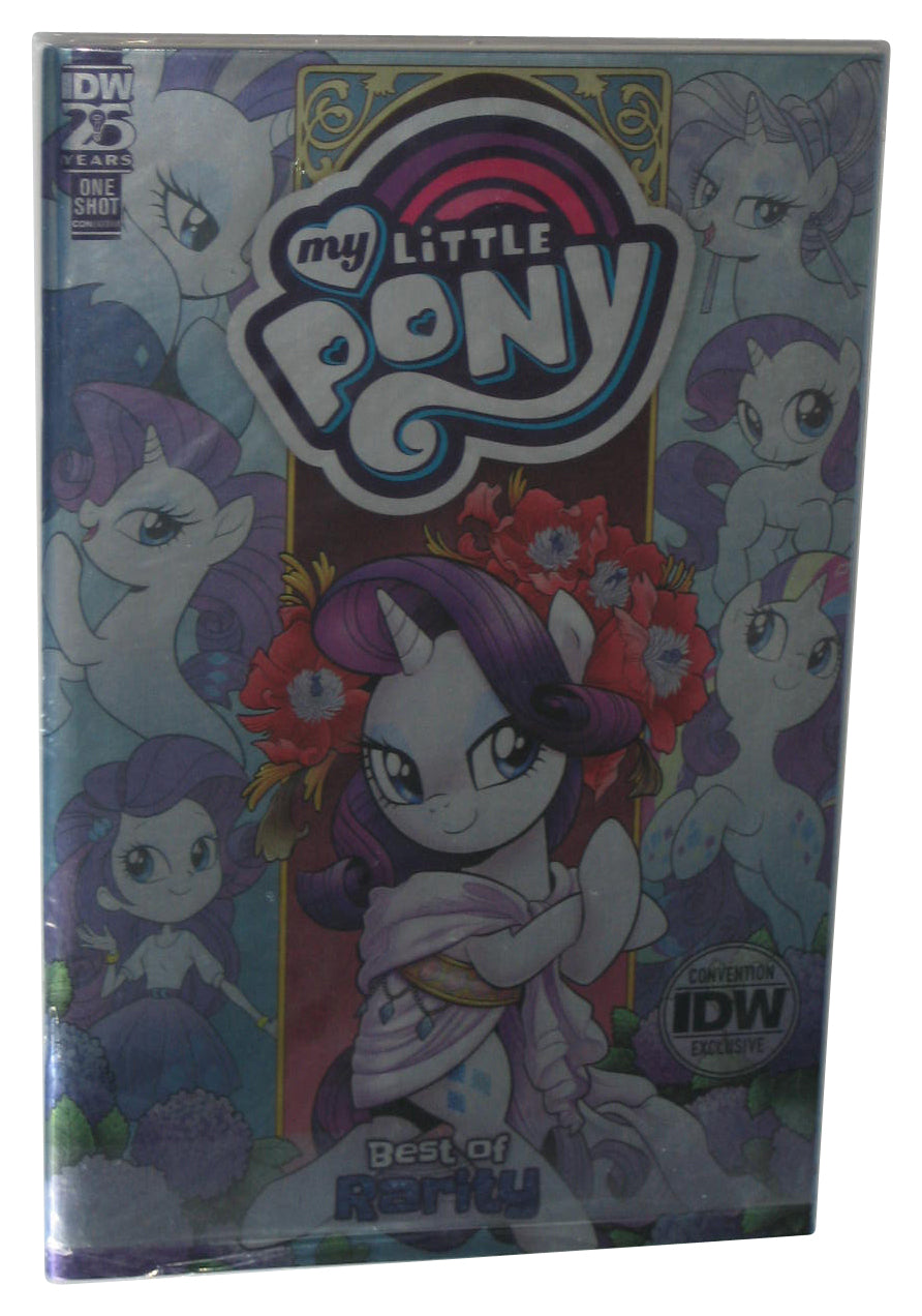 My Little Pony Best of Rarity IDW One Shot Con Exclusive Convention Foil Cover Comic Book