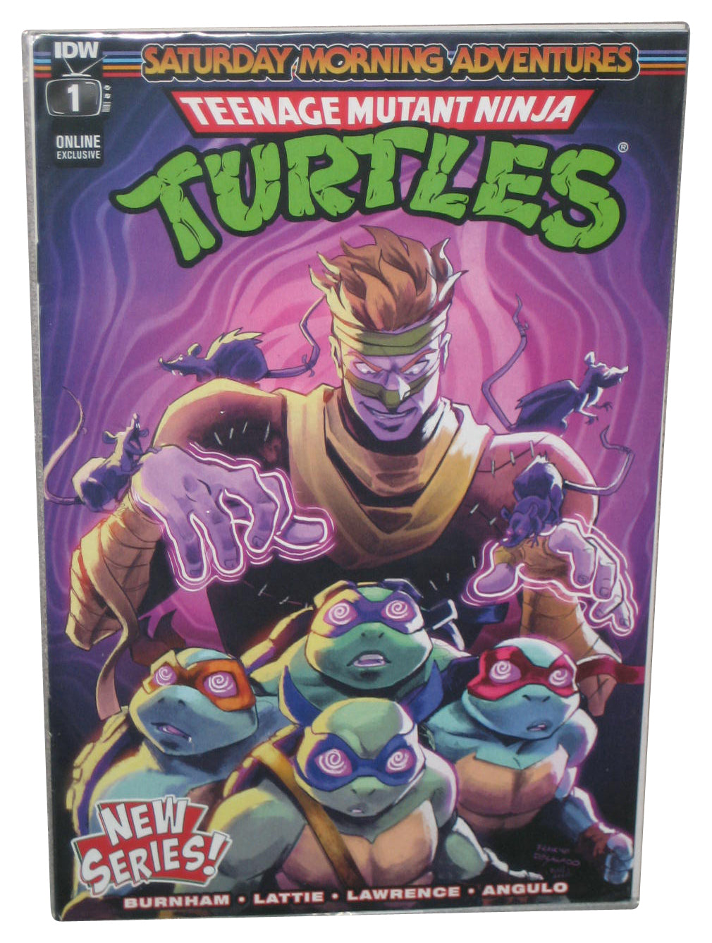 Teenage Mutant Ninja Turtles Saturday Morning Adventures IDW Comic Book #1 - (Online Exclusive)