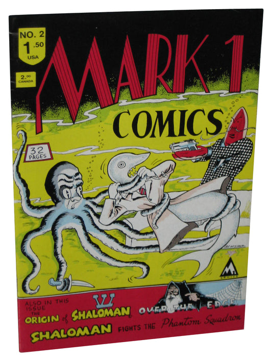 Mark 1 Comics Shaloman Fights The Phantom Squadron Comic Book #2