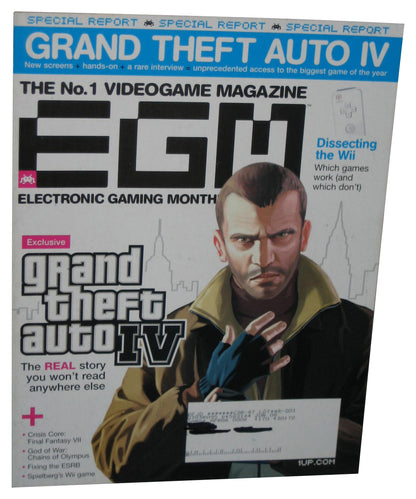 Electronic Gaming Monthly EGM Magazine Book #227 - (Grand Theft Auto IV Cover)