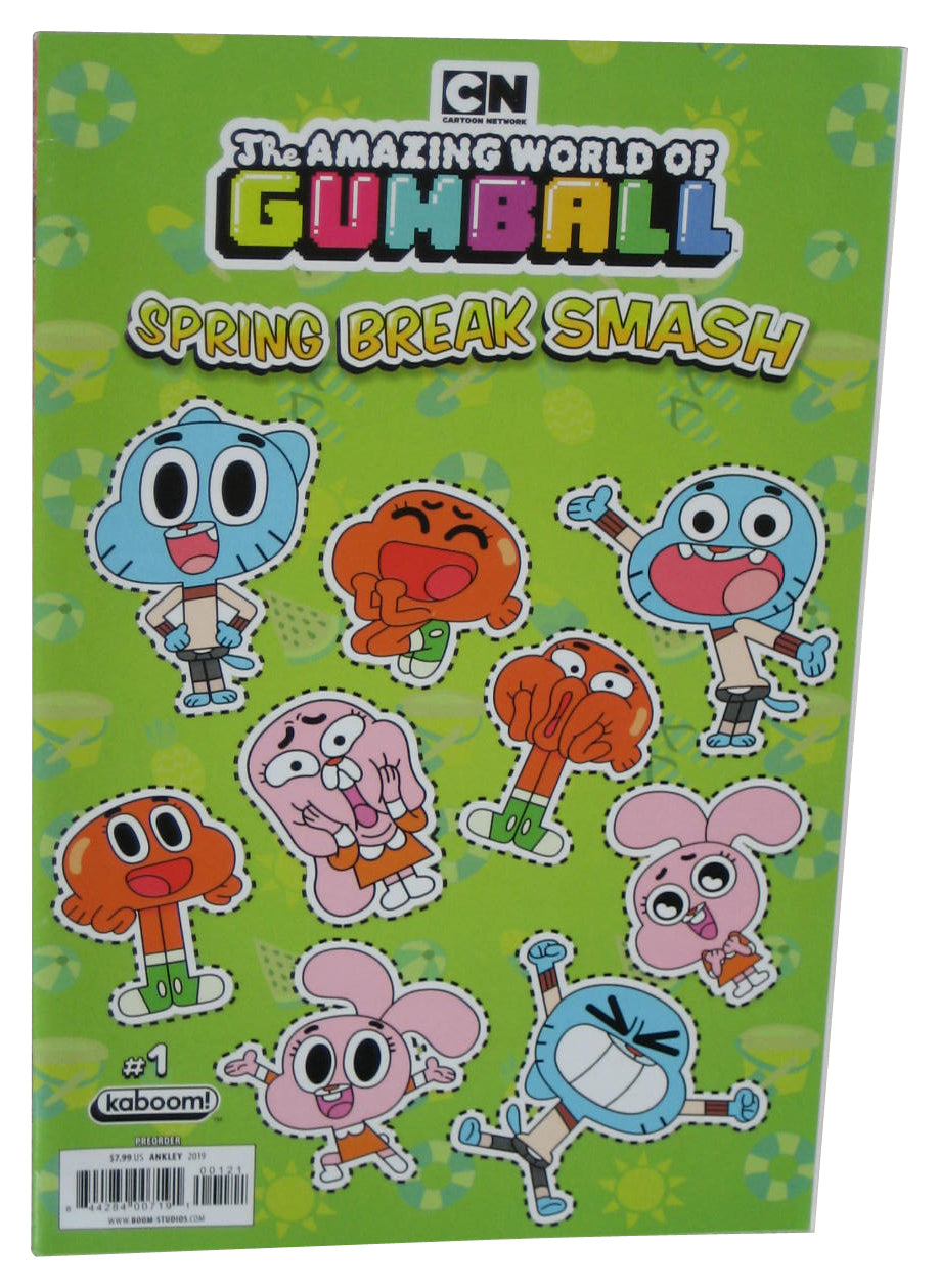 The Amazing World of Gumball Spring Break Smash Kaboom Comic Book #1