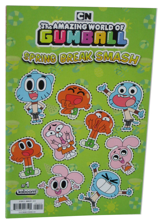 The Amazing World of Gumball Spring Break Smash Kaboom Comic Book #1