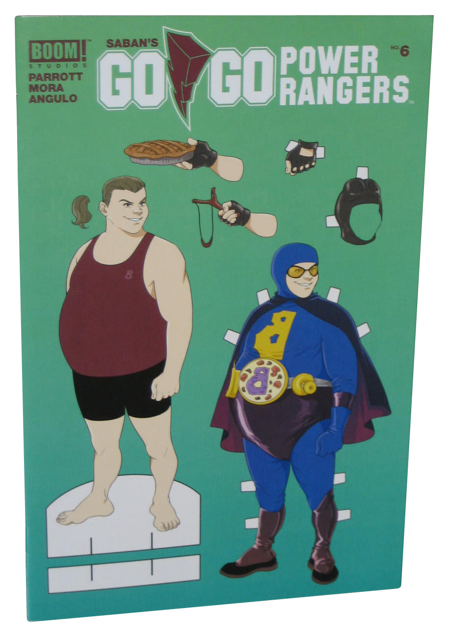 Go Go Power Rangers Audrey Mok Bulk Paper Doll (2018) Boom Comic Book #6