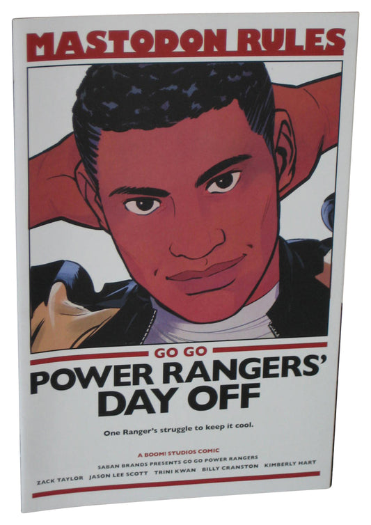 Go Go Power Rangers Day Off Movie Homage 2018 Variant Boom Comic Book #8 - (Mastodon Rules)