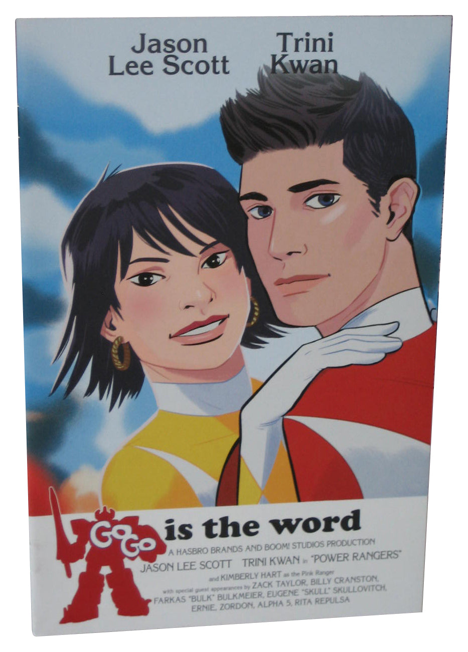 Go Go Power Rangers Is The Word Movie Homage 2018 Variant Boom Comic Book #15