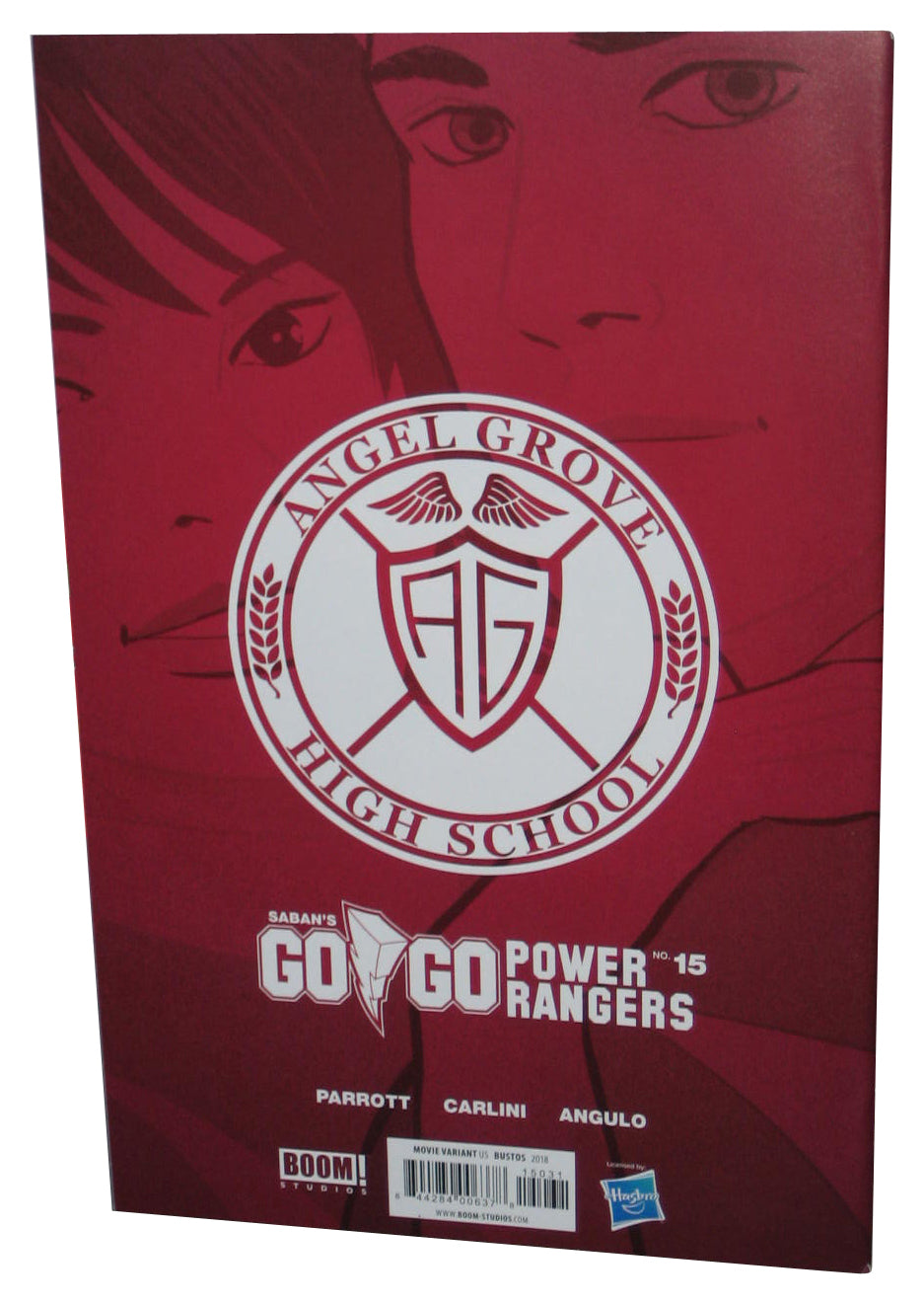Go Go Power Rangers Is The Word Movie Homage 2018 Variant Boom Comic Book #15