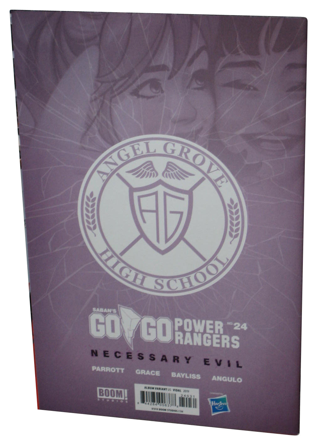 Go Go Power Rangers Music Band Homage 2019 Variant Boom Comic Book #24