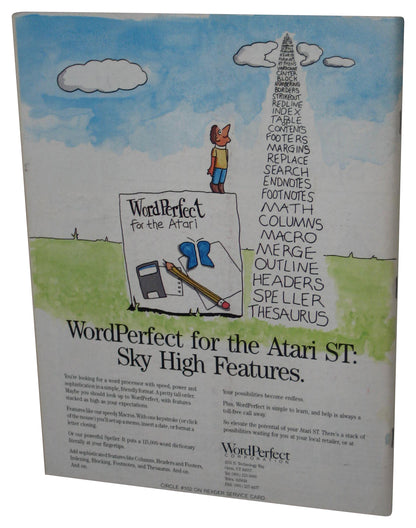 Atari ST Log November 1988 Magazine Book Issue #25 - (Christmas Elves Fixing Toys Cover)