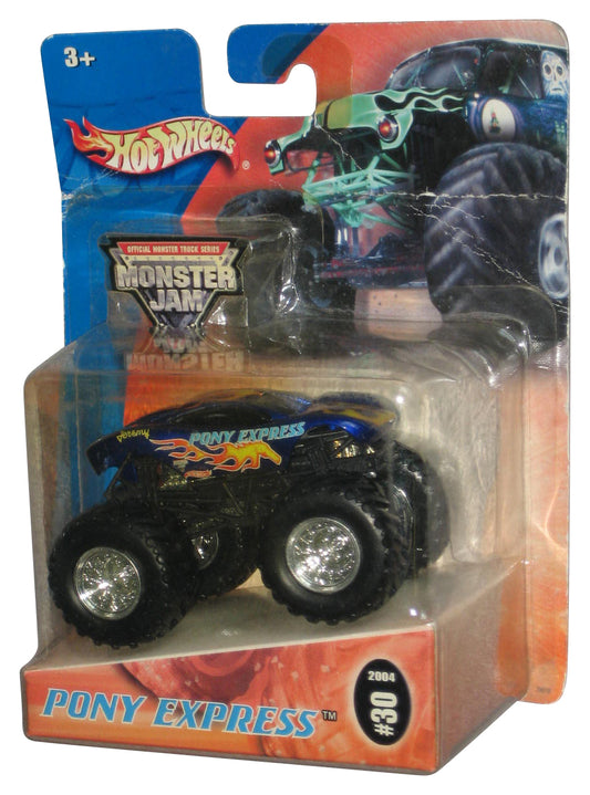 Hot Wheels Monster Jam (2004) Pony Express Toy Car #30 - (Damaged Packaging)