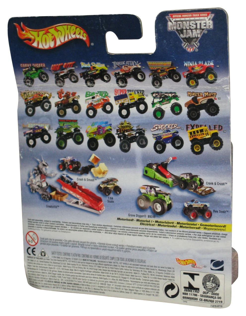 Hot Wheels Monster Jam (2004) Pony Express Toy Car #30 - (Damaged Packaging)