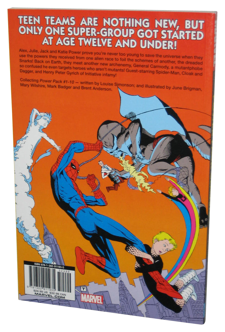 Marvel Comics Power Pack Classic Vol. 1 (2017) Paperback Book