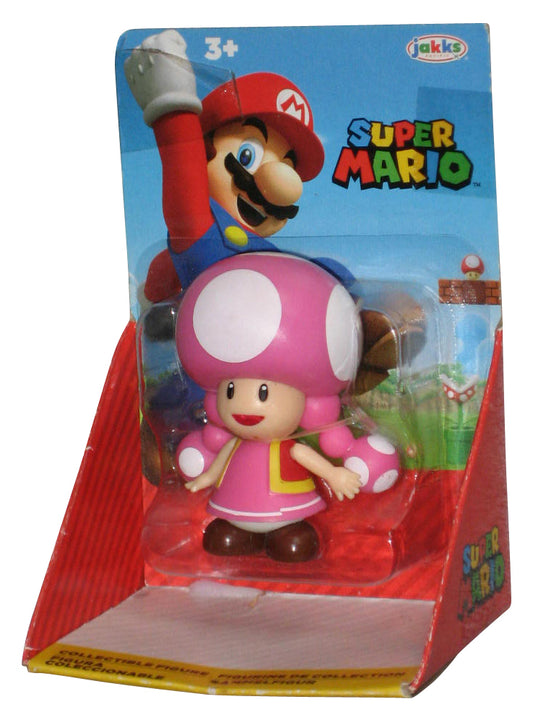 Nintendo Super Mario Bros. (2022) Pink Toadette Jakks Pacific Mini Figure