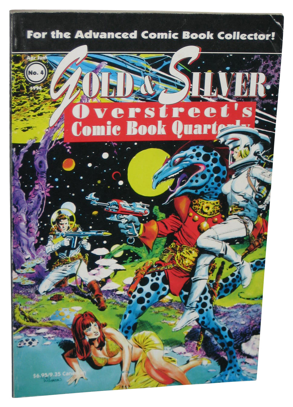 Gold & Silver Overstreet's Comic Book Quarterly Magazine Book No. 4