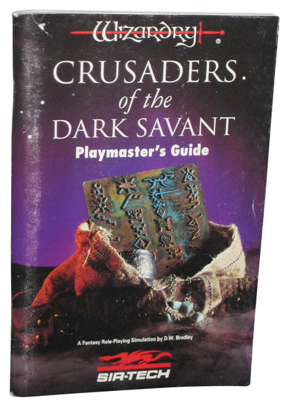 Wizardry Crusaders of the Dark Savant (1993) Playmaster's Guide Clue Book