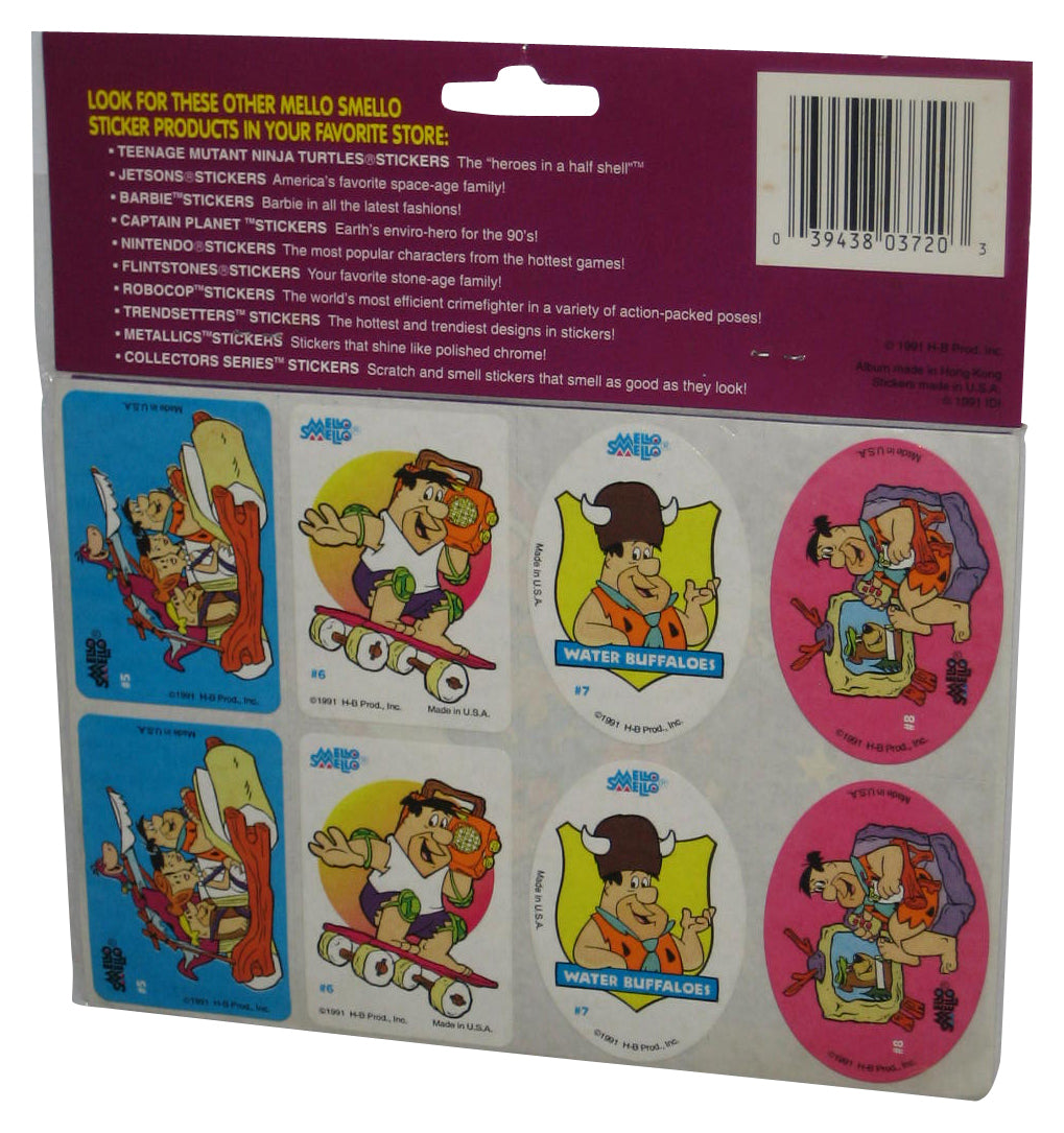 The Flintstones Mello Smello (1991) Sticker Book & Stickers Pack