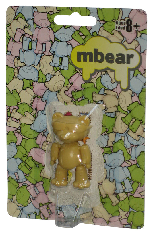Stikfas Mbear (2006) Mini Bear Mascot 2-Inch Butternut Figure MB002B