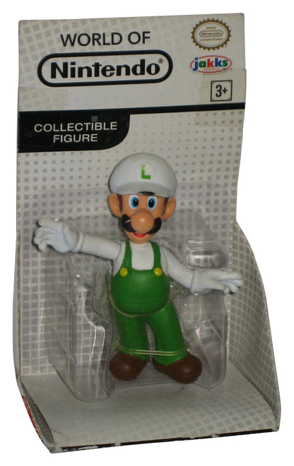 World of Nintendo Super Mario Bros. (2016) Jakks Pacific Fire Luigi Mini Figure