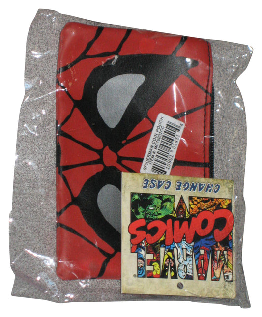 Marvel Spider-Man Mask Silver Buffalo Coin Change Case Wallet