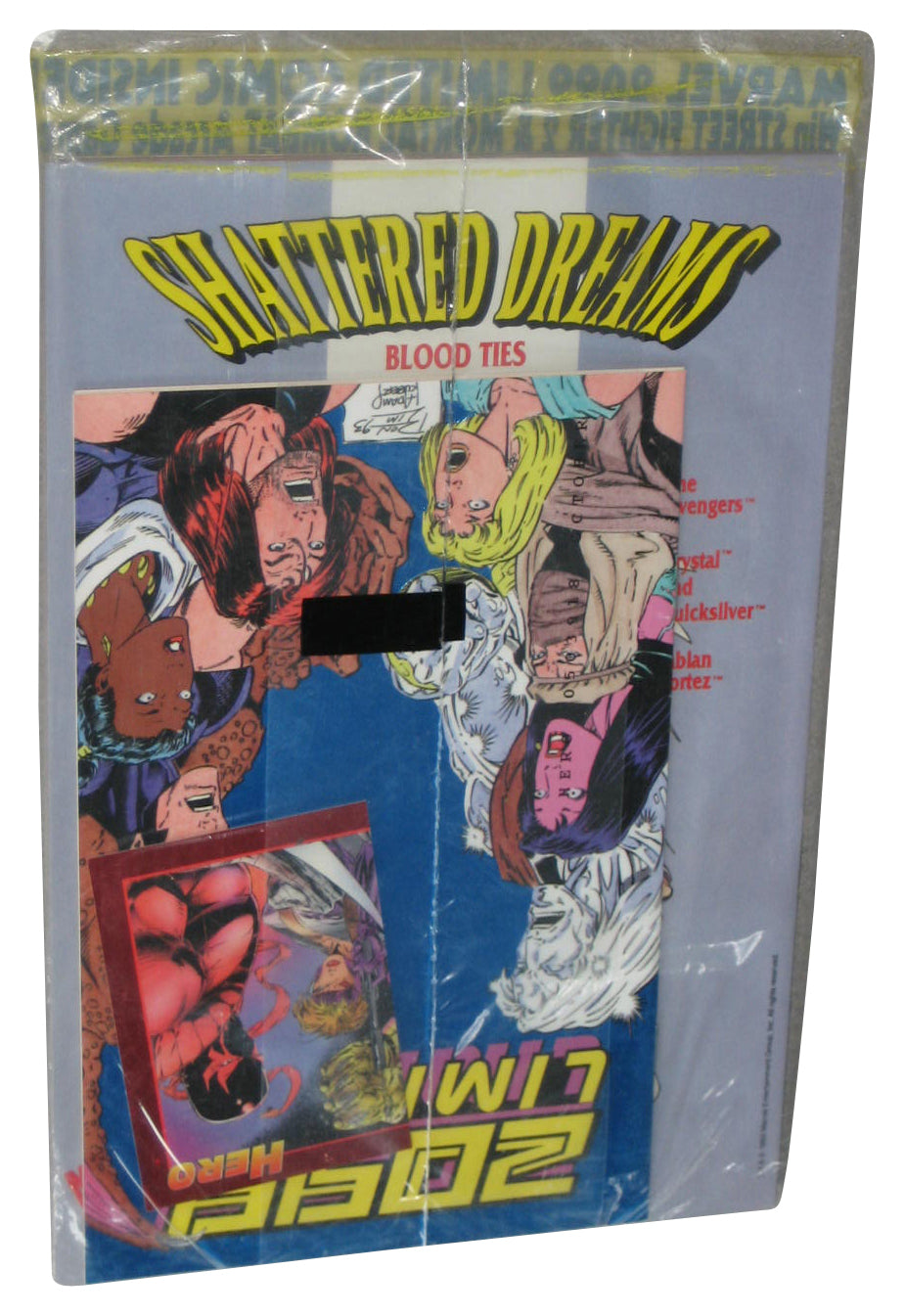 Hero Illustrated October 1993 Vol. 1 No. 4 Paperback Book w/ Marvel 2099 Limited Comic & Card