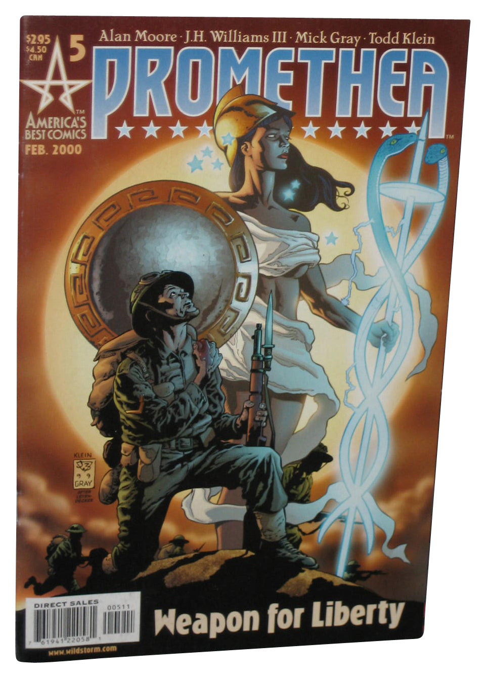 Promethea Weapon For Liberty (2000) Wildstorm Comic Book #5