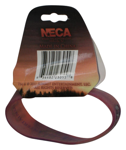 Twilight Saga Breaking Dawn Movie Team Edward (2011) Neca Marbleized Rubber Bracelet