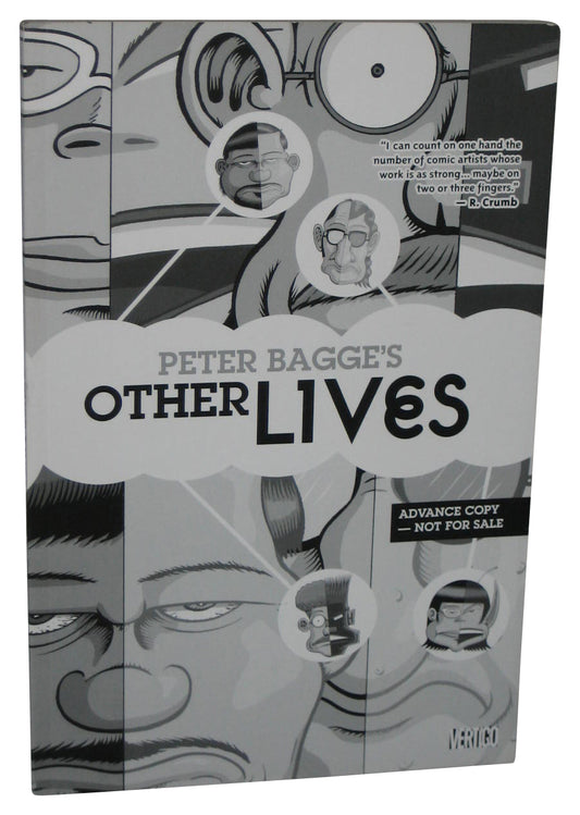Other Lives Peter Bagge's Vertigo Comics Paperback Book - (Advance Copy Cover)