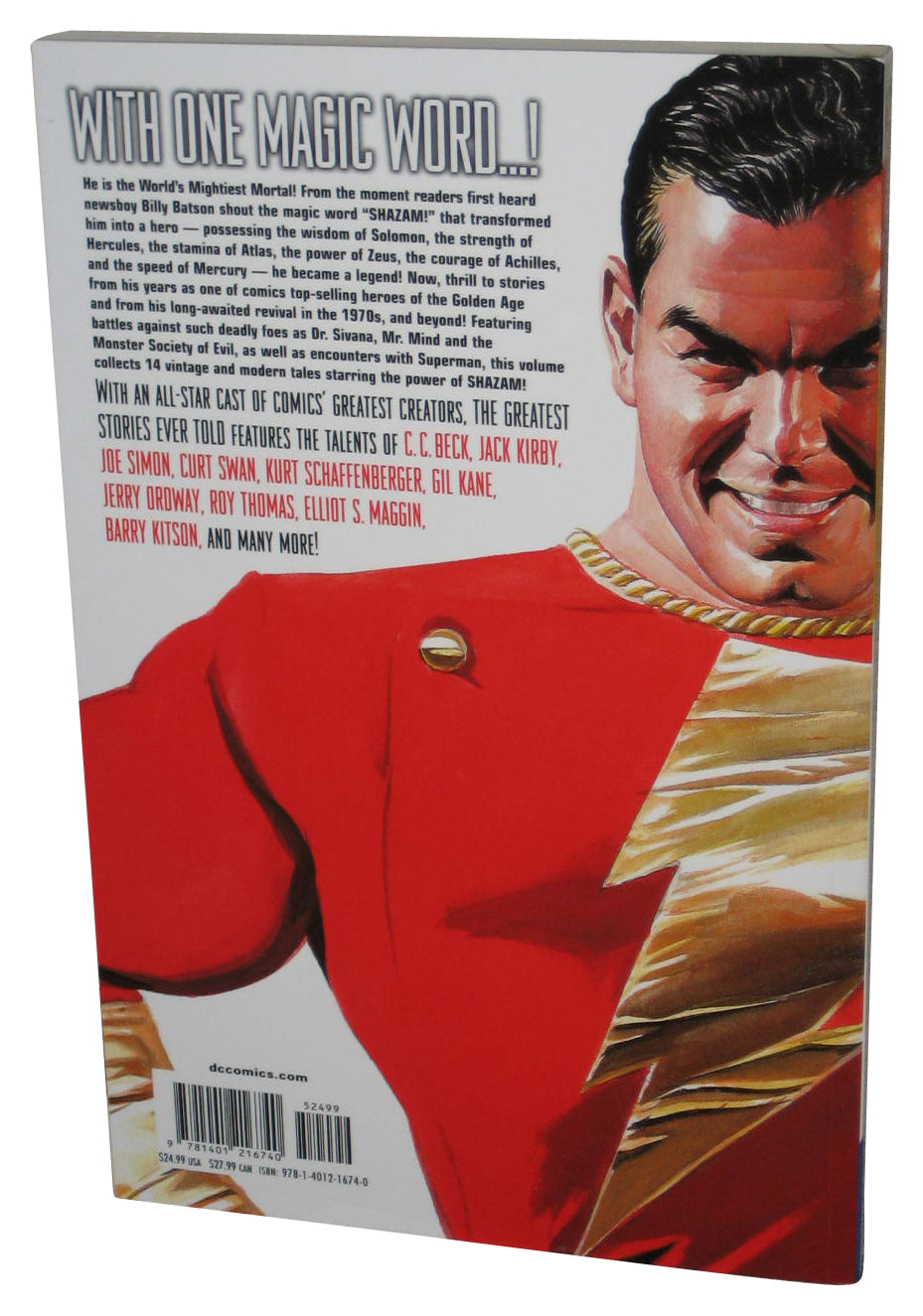DC Comics Shazam! The Greatest Stories Ever Told (2008) Paperback Book