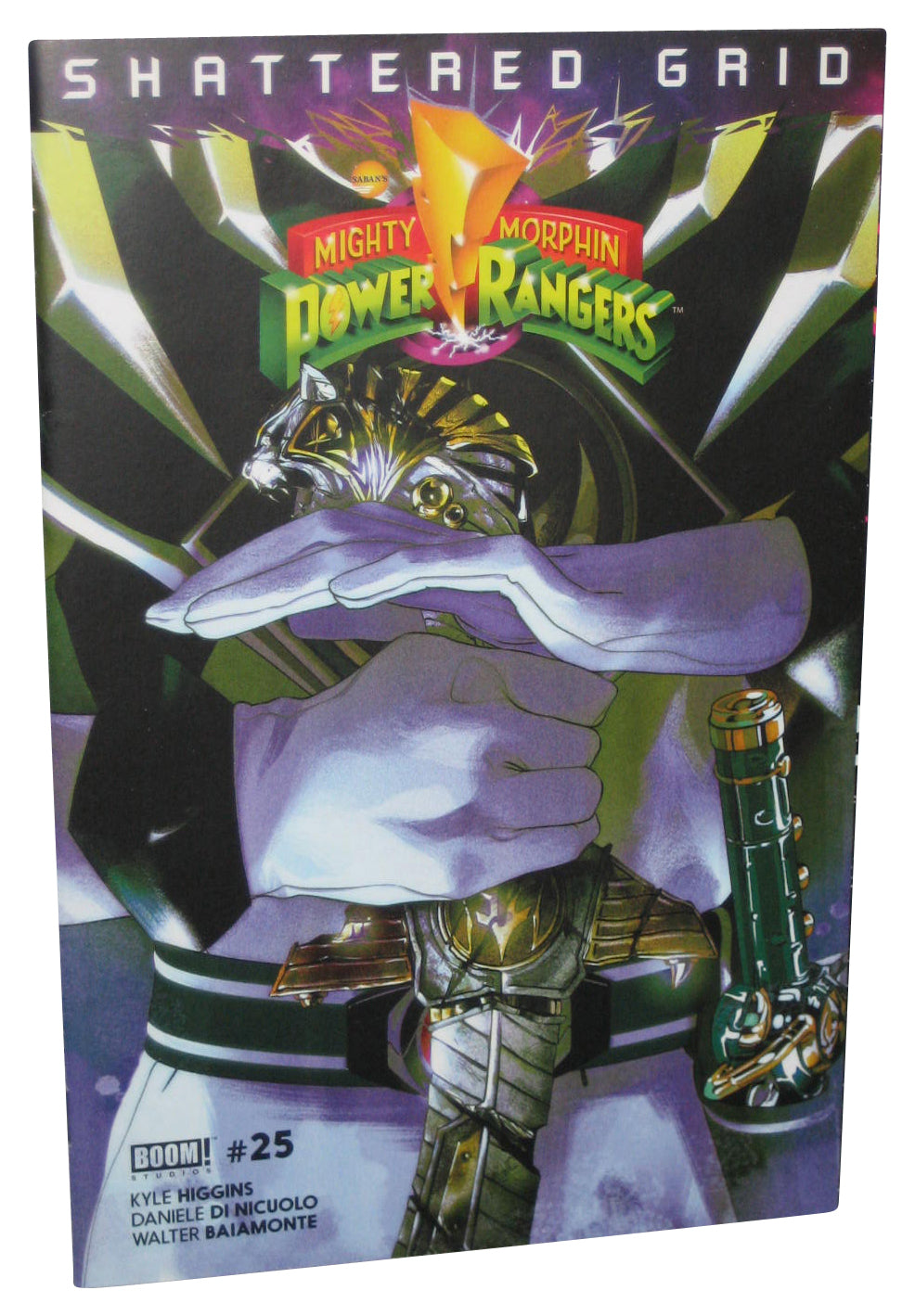 Power Rangers Shattered Grid (2018) Green Ranger Sword Cover Boom Comic Book #25 - (Mike Montes Cover)