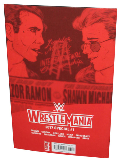 WWE Wrestlemania Razor Ramon vs Shaw Michaels (2017) Boom Comic Book