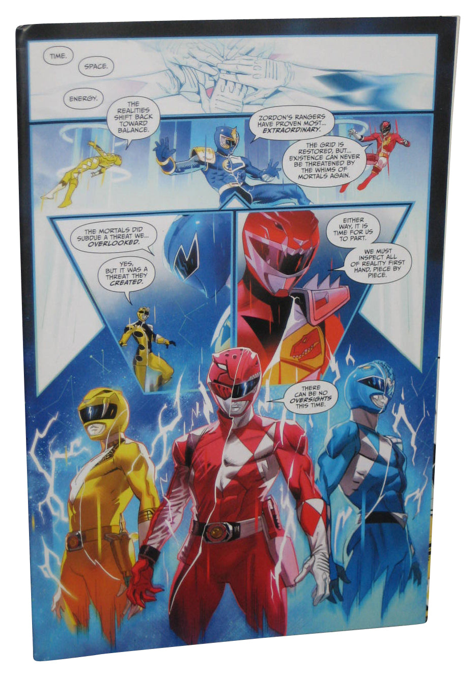 Mighty Morphin Power Rangers Necessary Evil Comic Strip Comic Book #40 - (Unlocked Story Variant Cover)