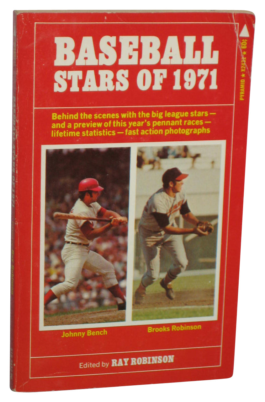 Baseball Stars of 1971 Pyramid Paperback Book - (Ray Robinson)