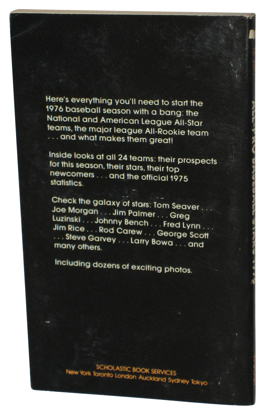 All-Pro Baseball Stars 1976 Scholastic Paperback Book - (Bruce Weber)