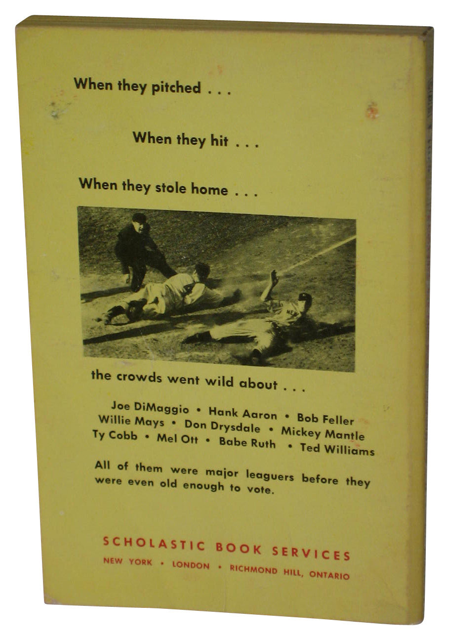 Young Baseball Champions (1966) Scholastic Paperback Book