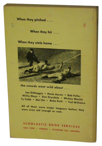 Young Baseball Champions (1966) Scholastic Paperback Book