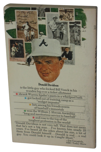 Caught Short (1973) Baseball Paperback Book - (Donald Davidson / Jesse Outlar)