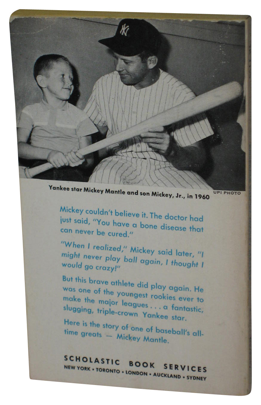 The Baseball Life of Mickey Mantle (1969) Baseball Paperback Book - (John Devaney)