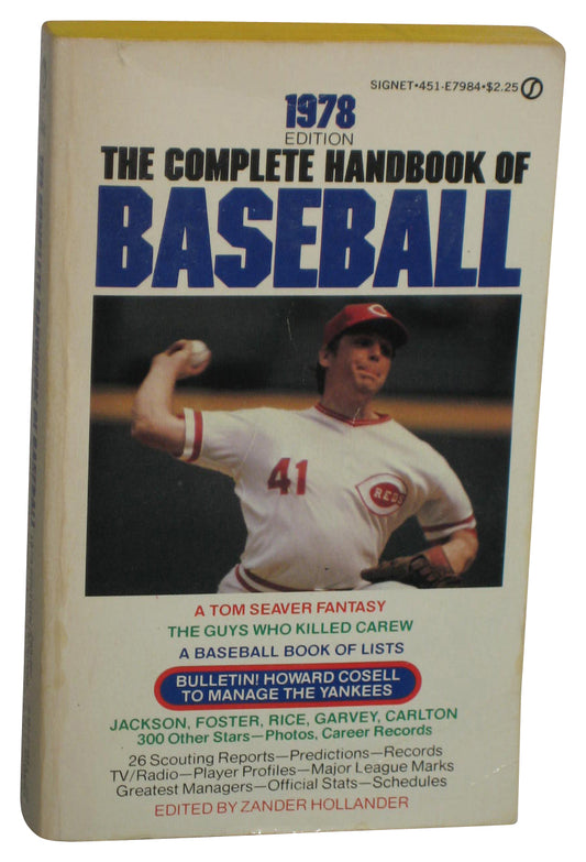 The Complete Handbook of Baseball (1978) Paperback Book