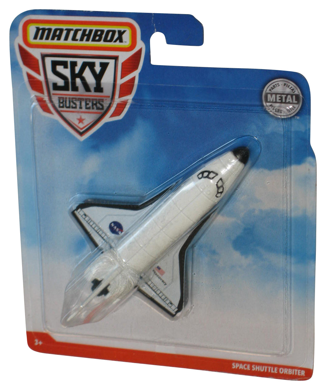 Matchbox Sky Busters (2019) White United States Space Shuttle Orbiter Toy