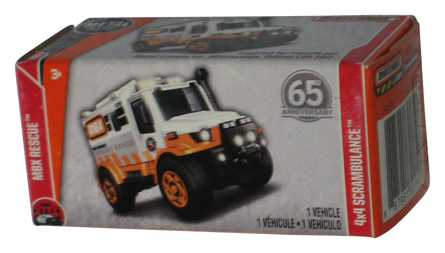 Matchbox MBX Rescue 20/30 (2018) Power Grabs Box 4x4 Scrambulance Toy Car 73/120